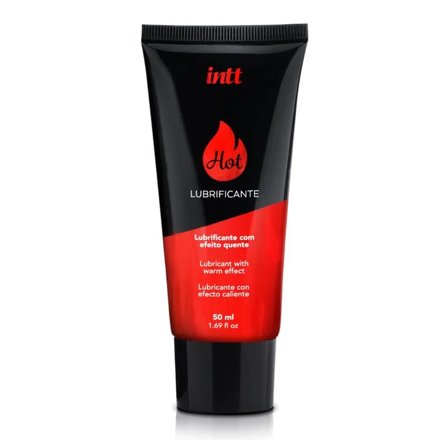 Lubrificante Hot a Base de Agua Sabor Morango Intt 50ml