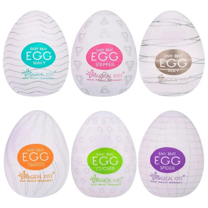 Masturbador Masculino Egg Texturizado