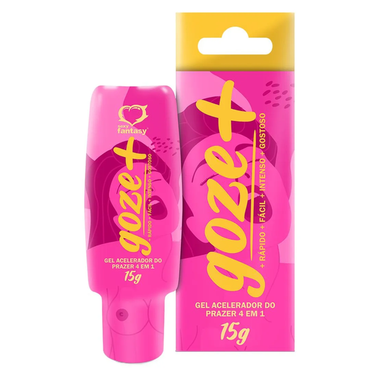 Goze + Gel Acelerador do Prazer 4 em 1 15g