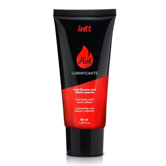 Lubrificante Hot a Base de Agua Sabor Morango Intt 50ml