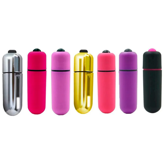 Mini Bullet Massageador de Clitoris 1 unidade - Cores variadas