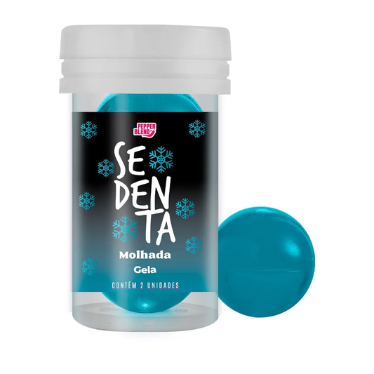 Sedenta Molhada Gela Balls com 2 unidades