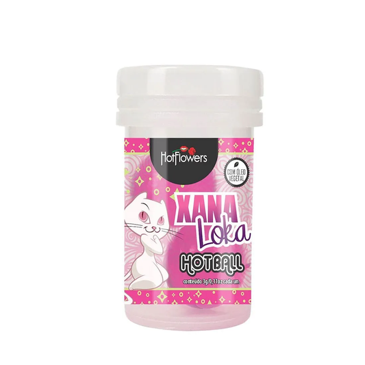 Hot Ball Xana Loka Esquenta Esfria e Vibra com 2 unidades